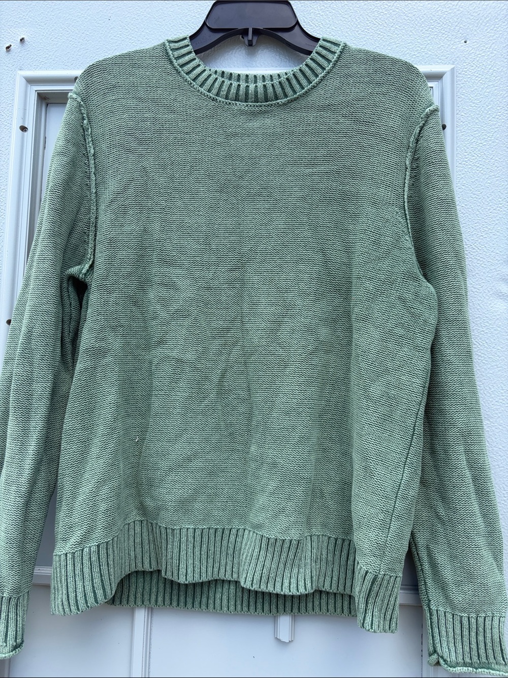 Aeropostale Men's Crewneck Sweater in Sage Green